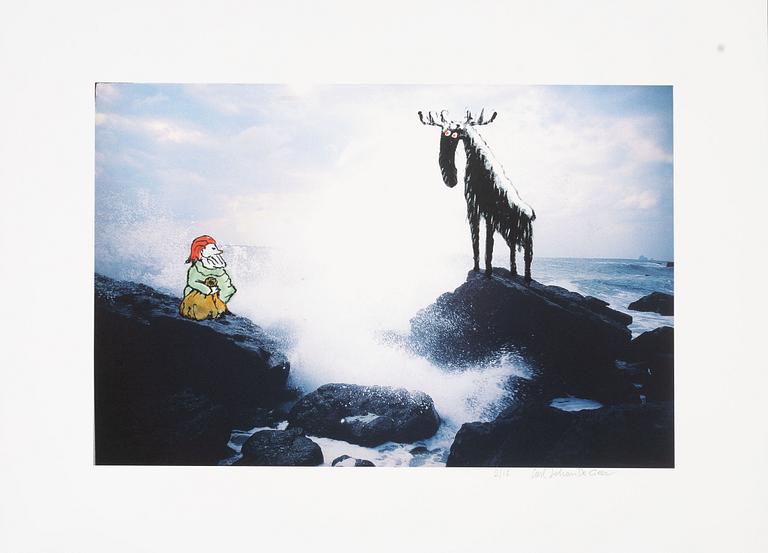 Carl Johan De Geer, ”God jul vid Japanska sjön”.