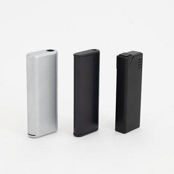 Dieter Rams et al, twelve lighters, Braun.