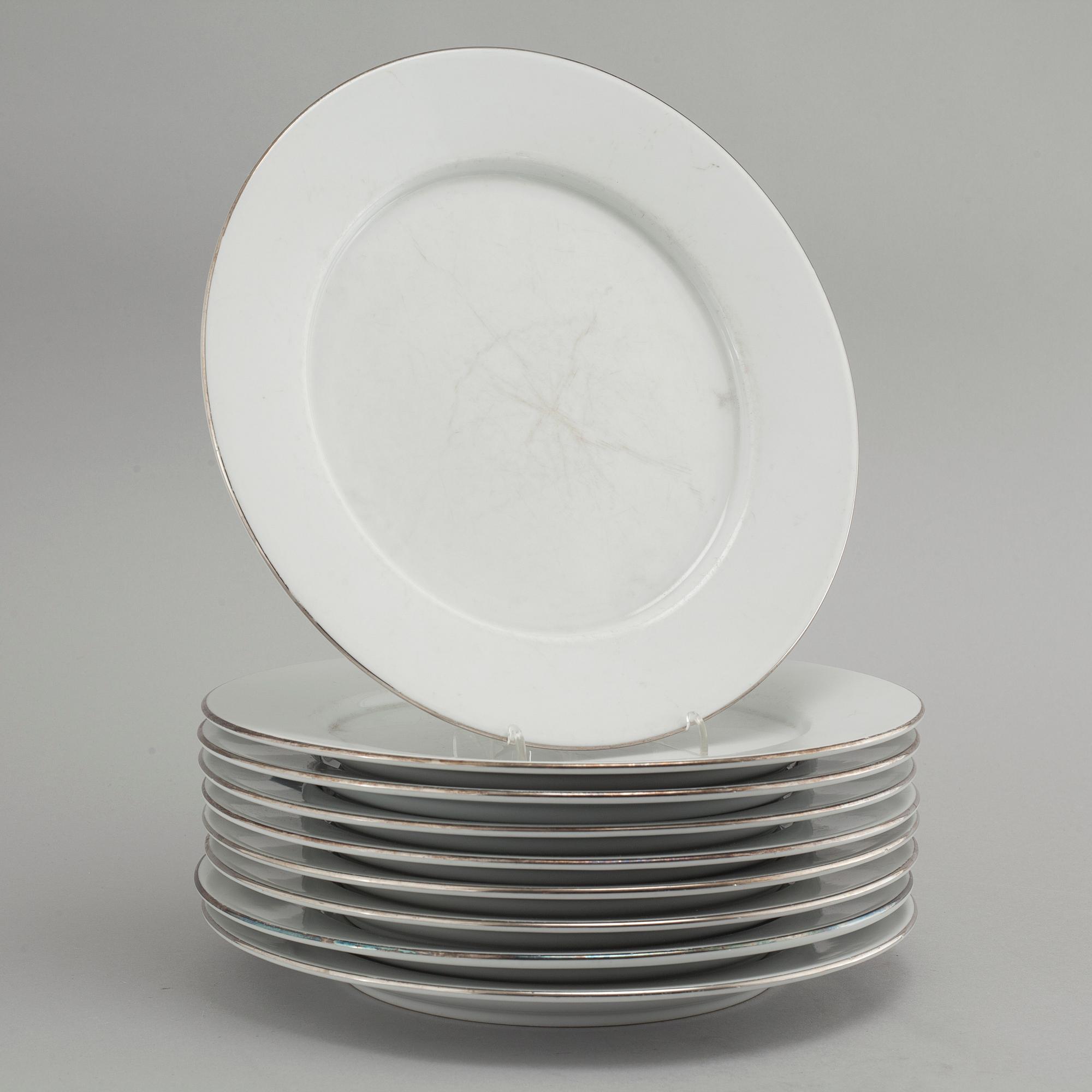 JONAS BOHLIN, matservis, 68 delar, porslin, "Corona", Rörstrand.