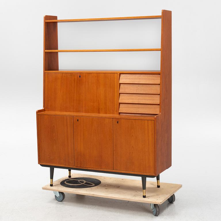 A bookcase, Bräntorps, Nybro, Sweden, 1950's.