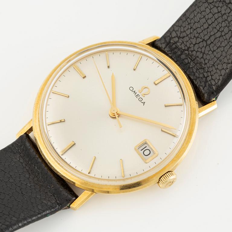 Omega, wristwatch, 33.5 mm.