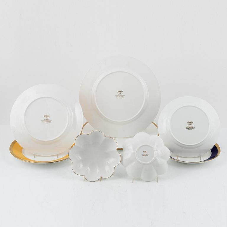 Karin Björquist, a 'Nobel' 8 pcs bone china dinner service, Rörstrand, Sweden post 1991.