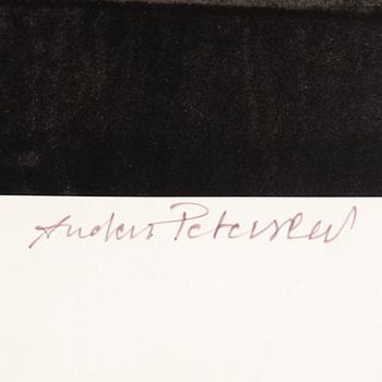Anders Petersen, fotografi signerad.