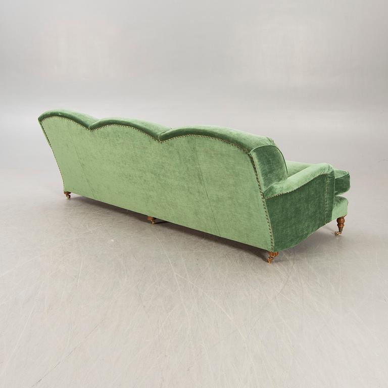 An English 'Howard' sofa later part of the 20th century.