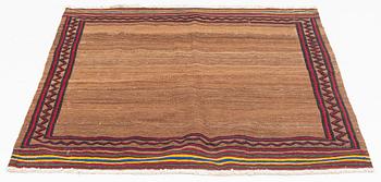 A Sofreh kilim, ca 135 x 110 cm.