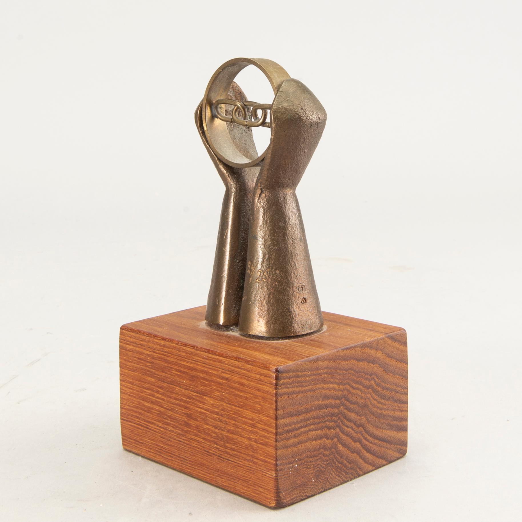 Okänd konstnär 1900-tal , Sculpture, metal,