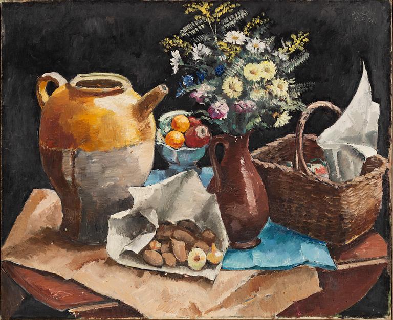 Ellis Wallin, "Coin de mon atelier/the corner of my atelier".