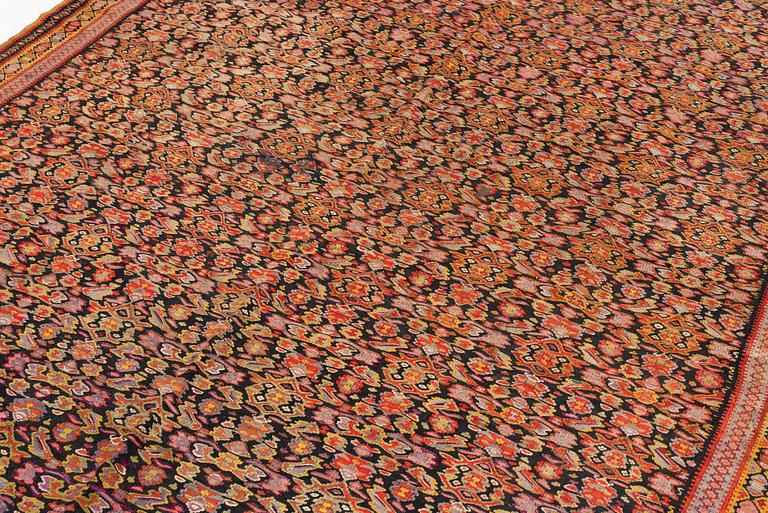 Carpet, kilim, Senneh, semi-antique. approx. 330 x 210.