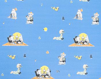 Rullakaihtimet, 3 kpl, "Muumit", valmistaja Pisla Oy 2000-luvun alku.