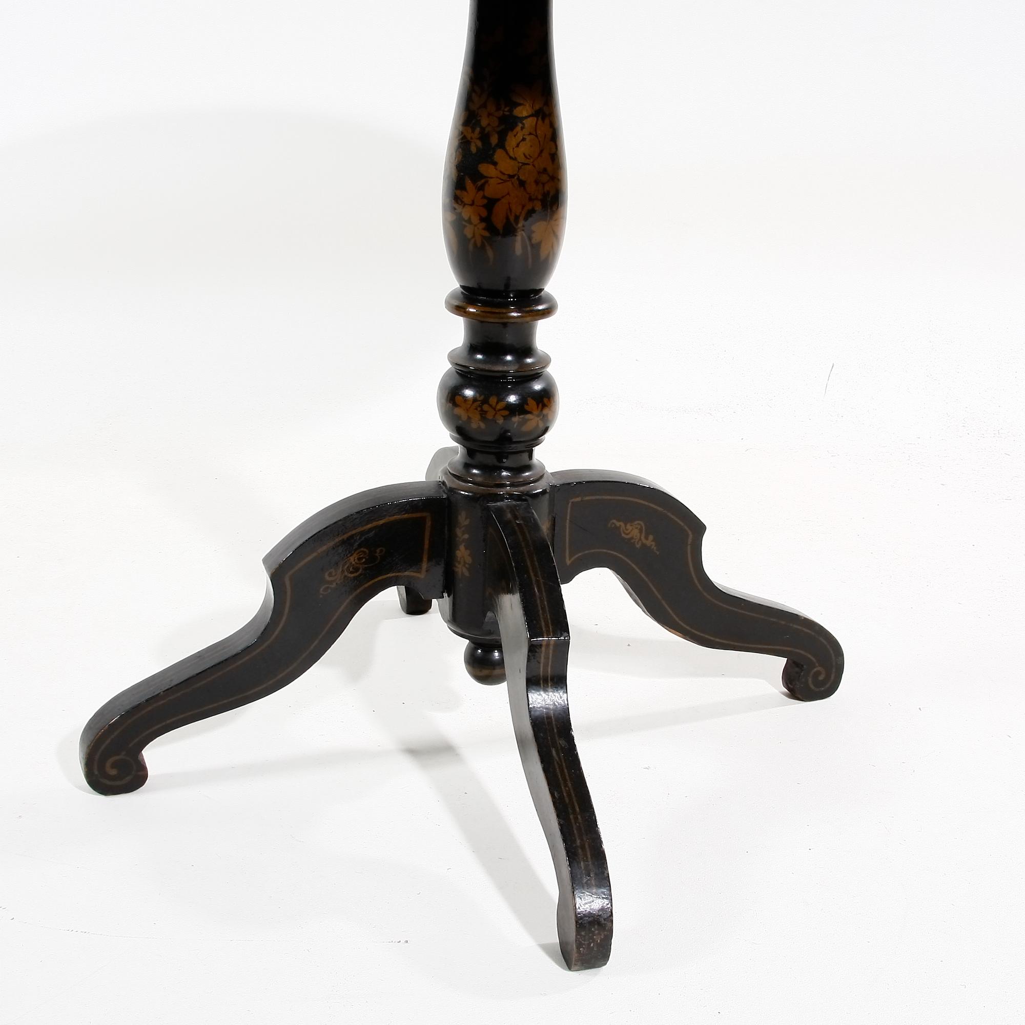 PELARBORD. Kinesiserande stil, 1800-tal.