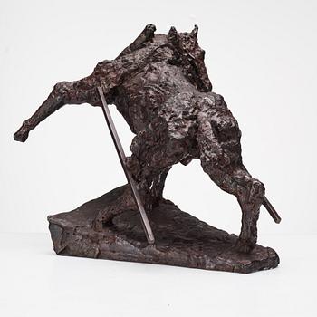 ASMUND ARLE, bronsskulptur, signerad Asmund Arle.