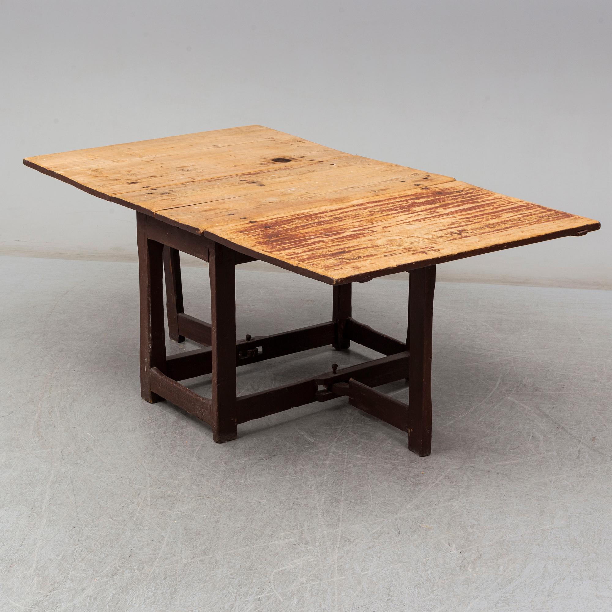 SLAGBORD, 1800-talets mitt.