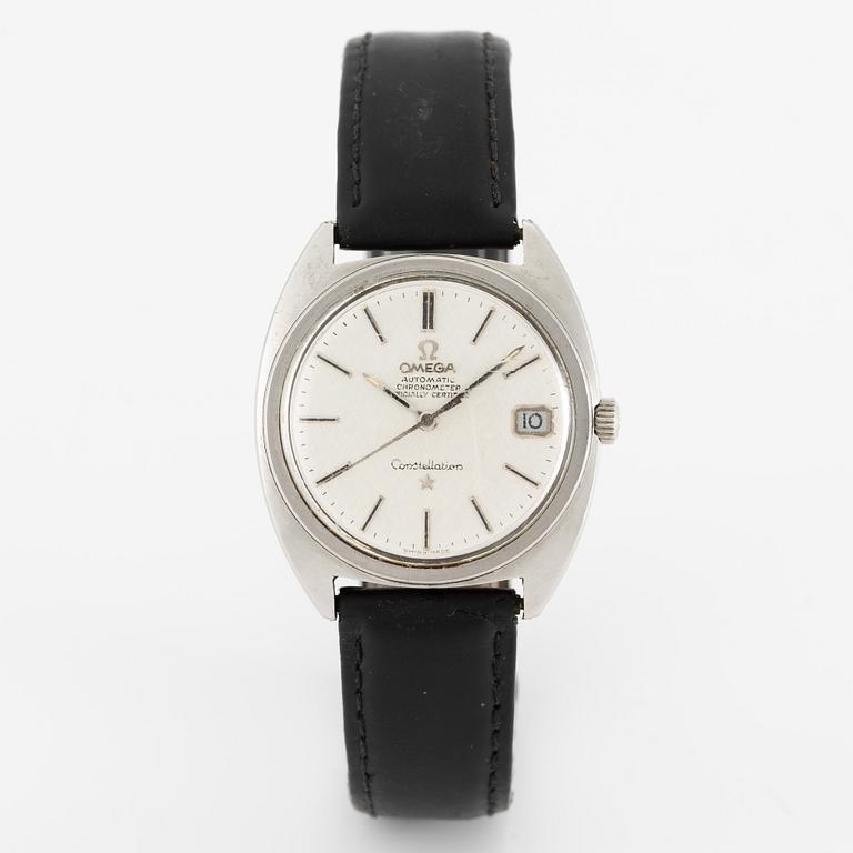 Omega, Constellation, "C", armbandsur, 34,5 mm.
