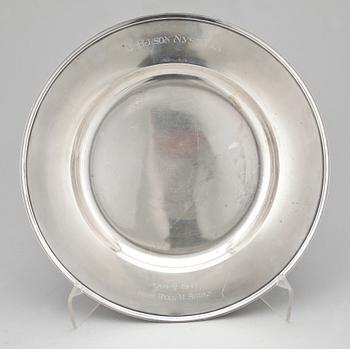 FAT, silver, Edlunds Silvervarufabrik Ab, Stockholm, 1940. vikt ca 390 gram.