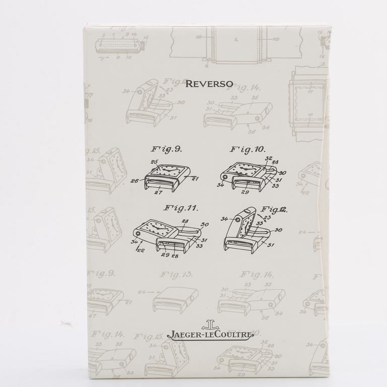 JAEGER-LE COULTRE, Reverso Classique, wrist watch, 23,5 x 33,5 (38,5) mm. 1996.