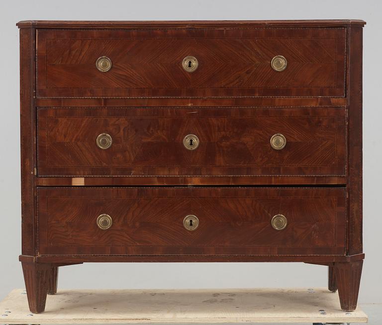 BYRÅ, gustaviansk, sent 1700-tal.