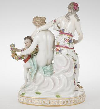 FIGURIN, porslin, Meissen, Tyskland, tidigt 1900-tal.