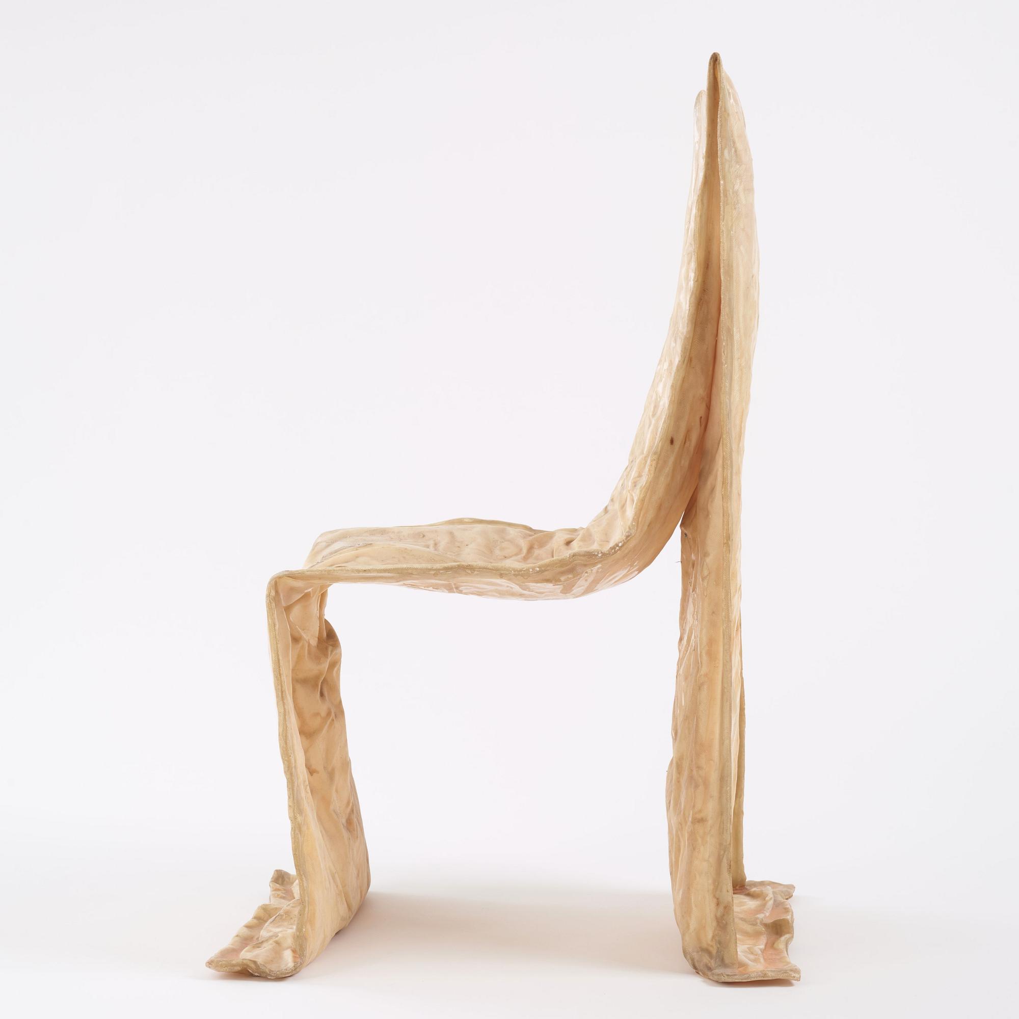Gaetano Pesce, a "Golgotha" chair, Bracciodiferro, Italy, 1972.
