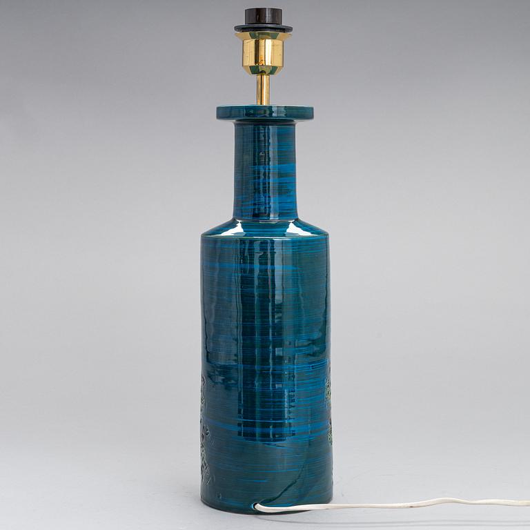 A ceramic table lamp of the 'Campus' series, for Bitossi, Italy 1960s.