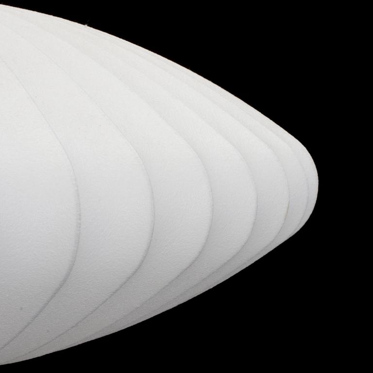 A 'Nelson Saucer Bubble' ceiling light by George Nelson, Herman Miller.