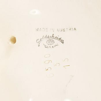 A Josef Lorenzl creamware figure, Goldscheider, Vienna 1930's.