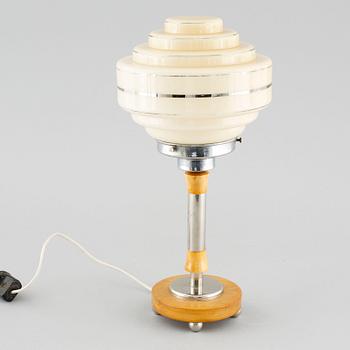 A table lamp from the second half of the 20th century.