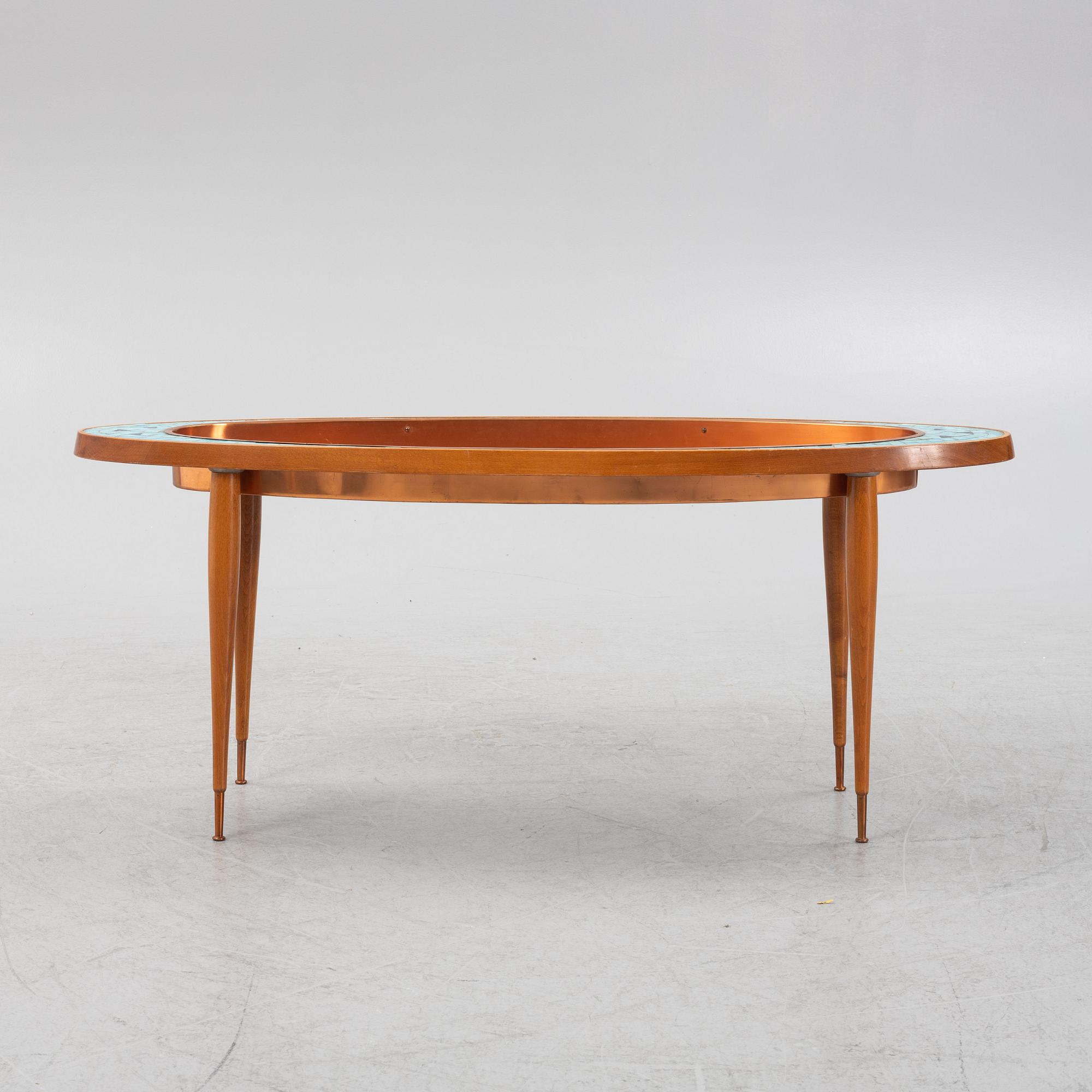 Blombord, Möbelhantverket i Ruda, 1950-tal.