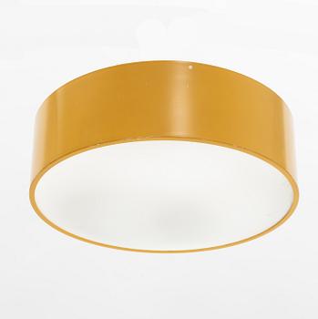 A plastic ceiling light, Luxus, Vittsjö.