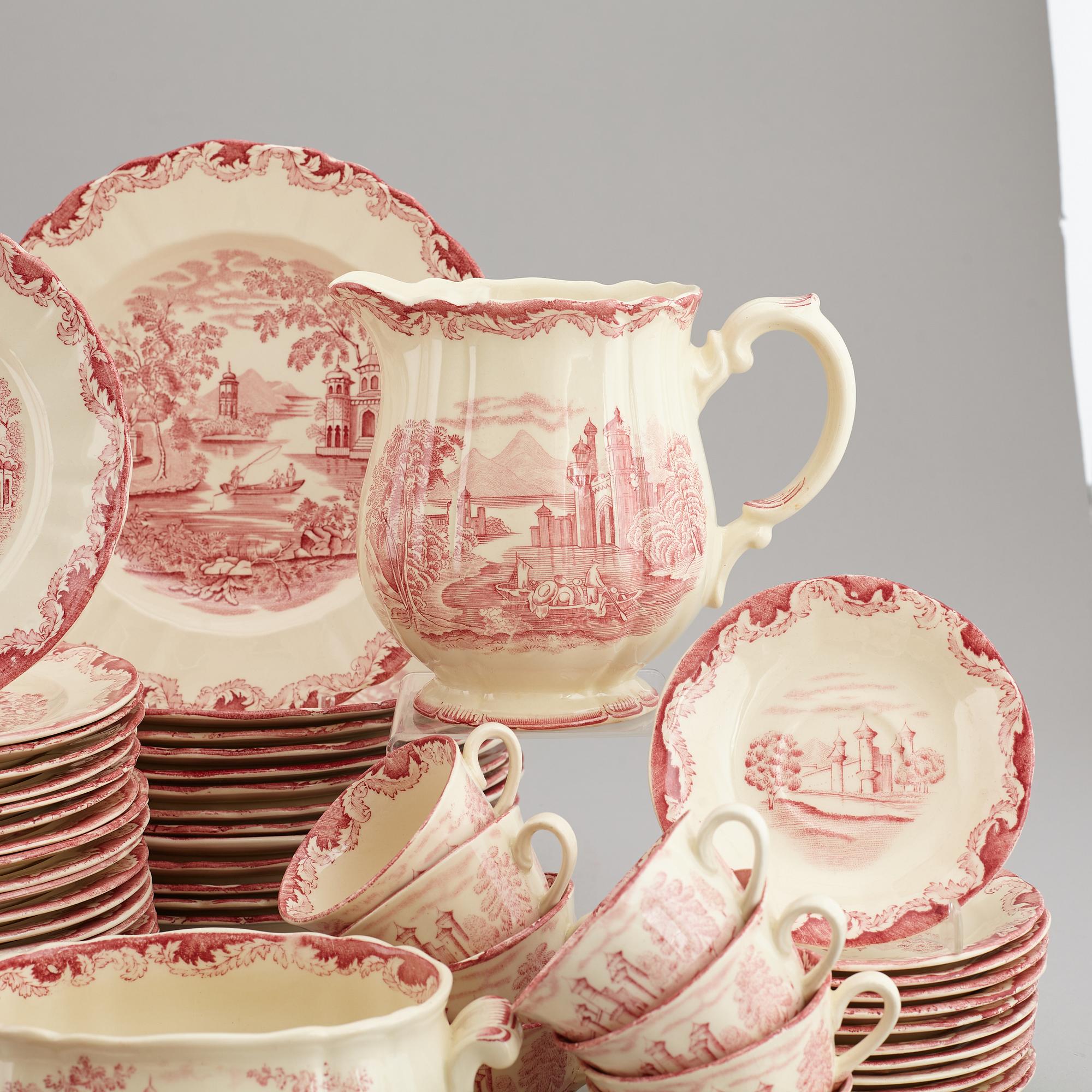 A Rörstrand 'Bengali' dinner service, Sweden. (91 pieces).