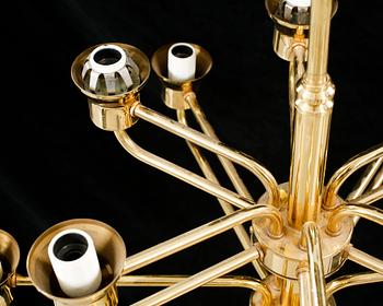 TAKLAMPA, T. Røste & Co., 1960-tal. Höjd ca 120 cm.