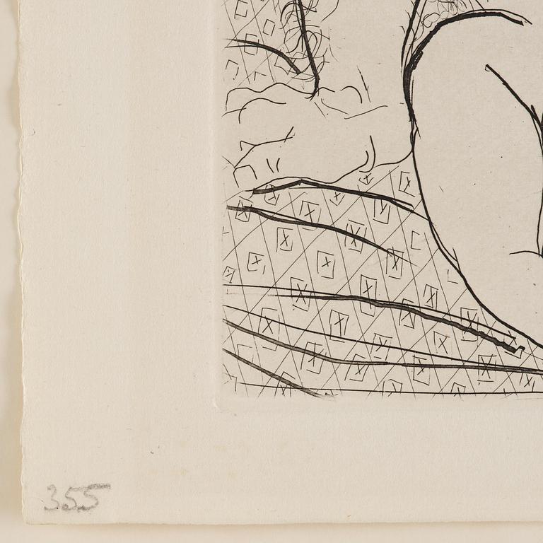 Pablo Picasso, "Scène bacchique au Minotaure".