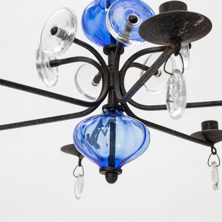 Erik Höglund, takkrona, Boda Smide, 1900-talets andra hälft.