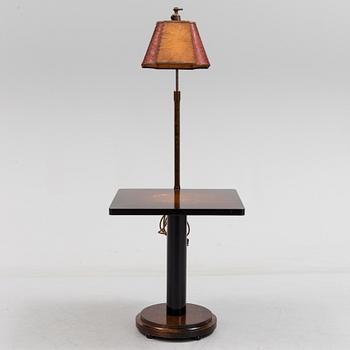 SOFFBORD / SIDOBORD, med lampa, 1930-tal.