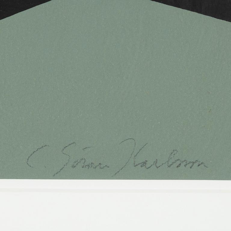 C Göran Karlsson, silkscreen in colours, 1989, signed 72/200.