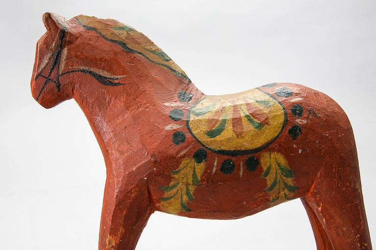 Dalahäst, Vattnäs/Bergkarlås, 1900-talets början.