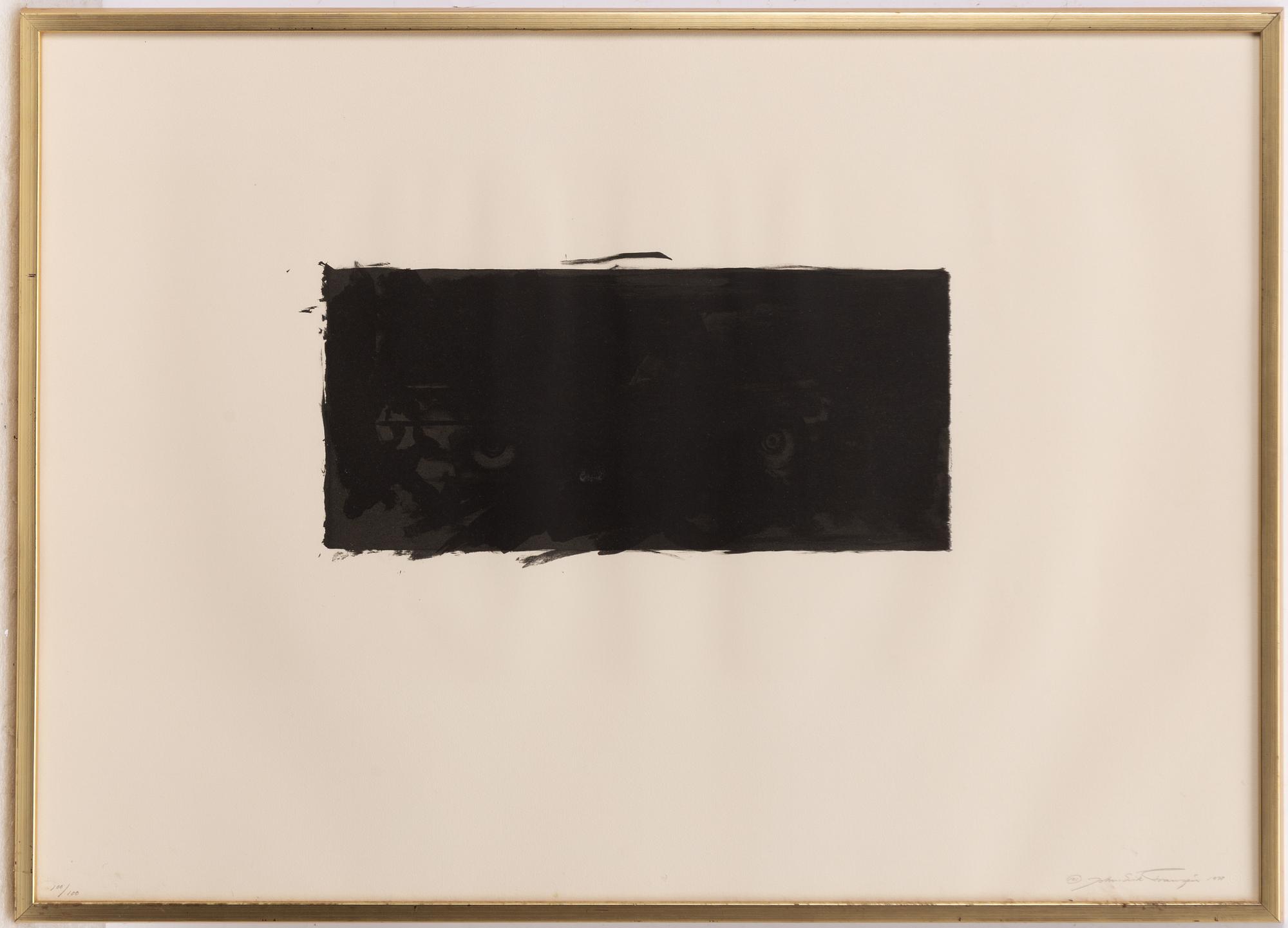 John-E Franzén, 4 lithographs from the suite “The White Cadillac”.