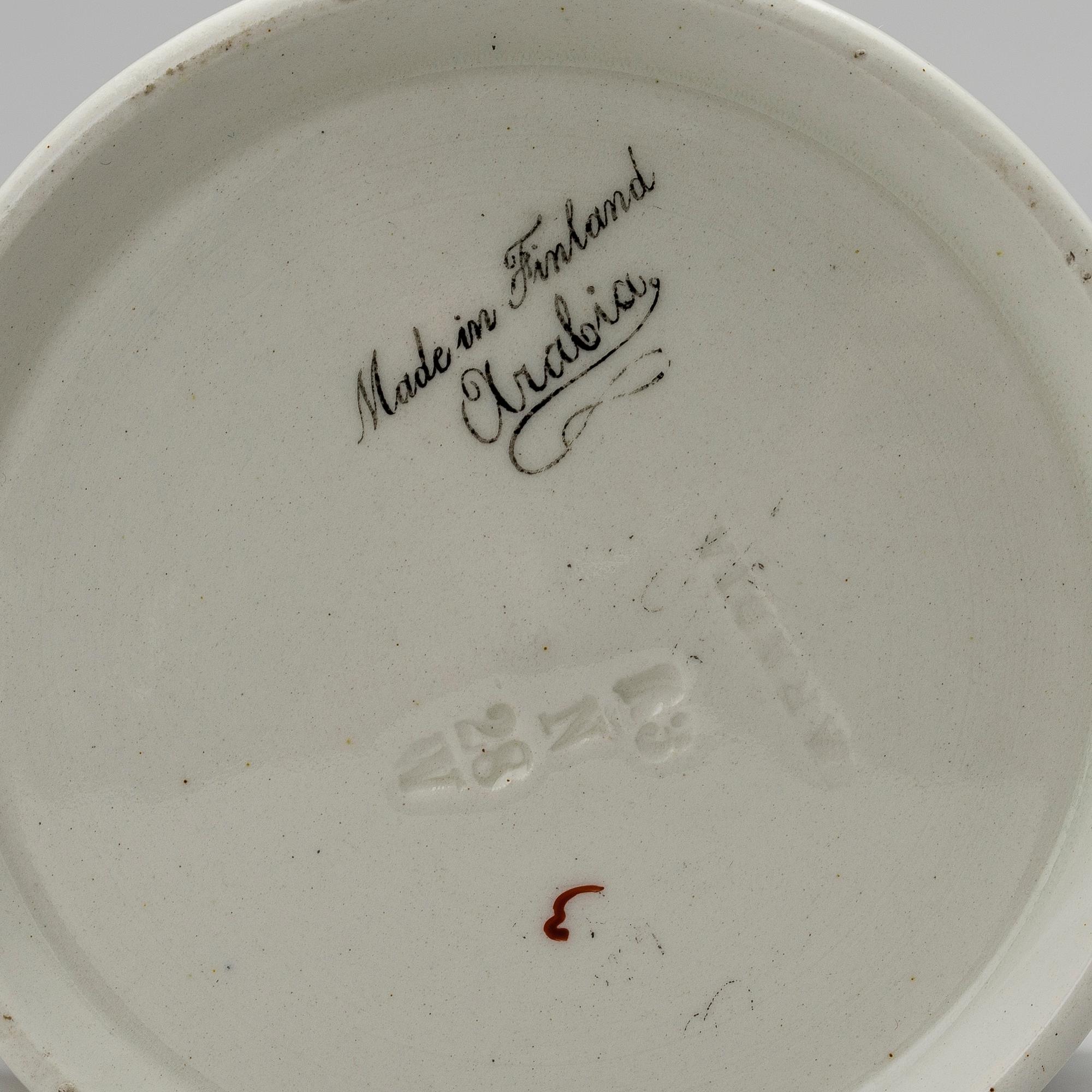 STOP. Fennia-serien. Formgivarna Jac. Ahrenberg och Thure Öberg.