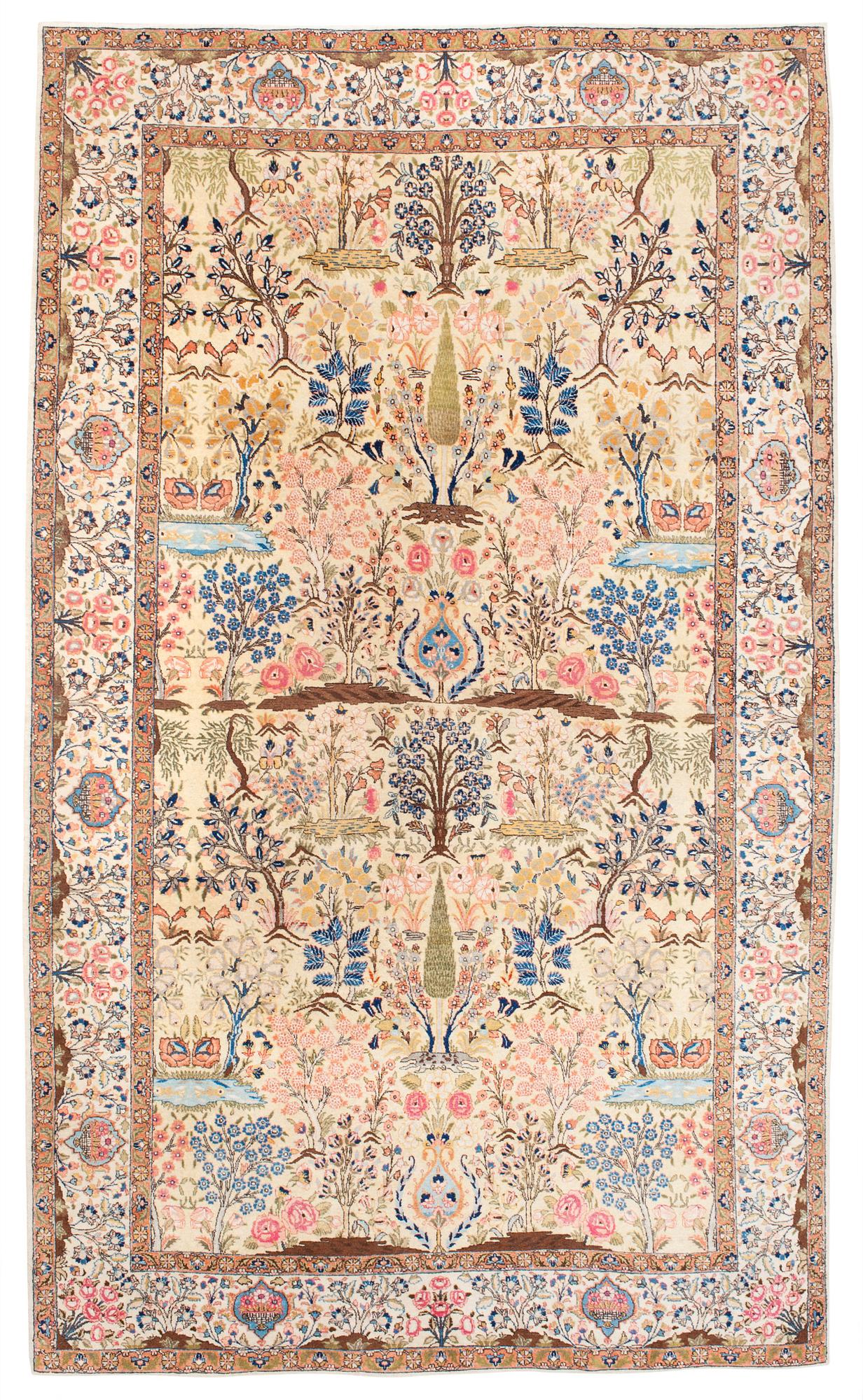 SEMIANTIK TÄBRIS. 281 x 172,5 cm.