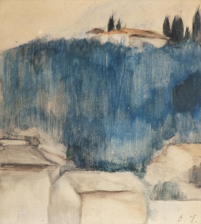 Einar Ilmoni, LANDSCAPE FROM FLORENCE.