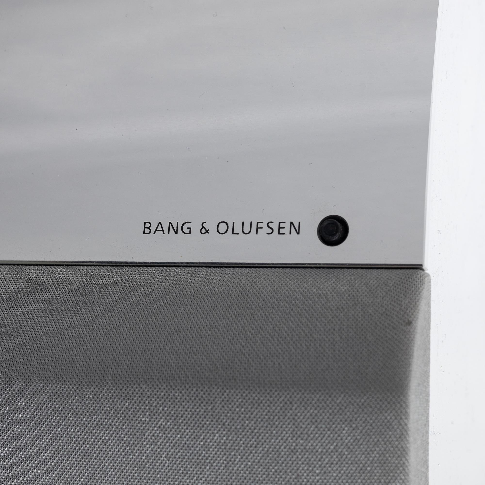 Bang & Olufsen, stereo center and loud speakers, 21st century.