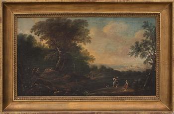 OKÄND KONSTNÄR, 1700-tal, oljemålning på duk.