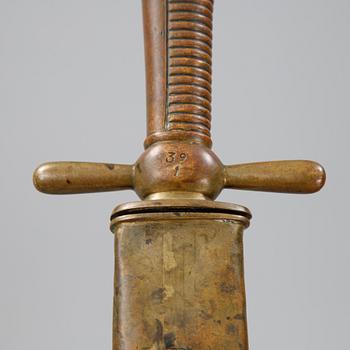 Faskinkniv, Tyskland, 1800-talets mitt.
