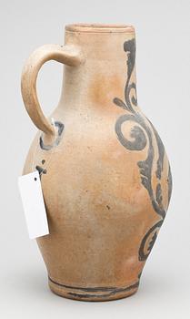 KANNA, saltglaserat lergods troligen Tyskland 1700/1800-tal.