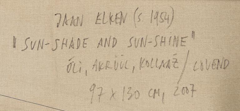 Jaan Elken, 'Sun-shade and sun-shine'.