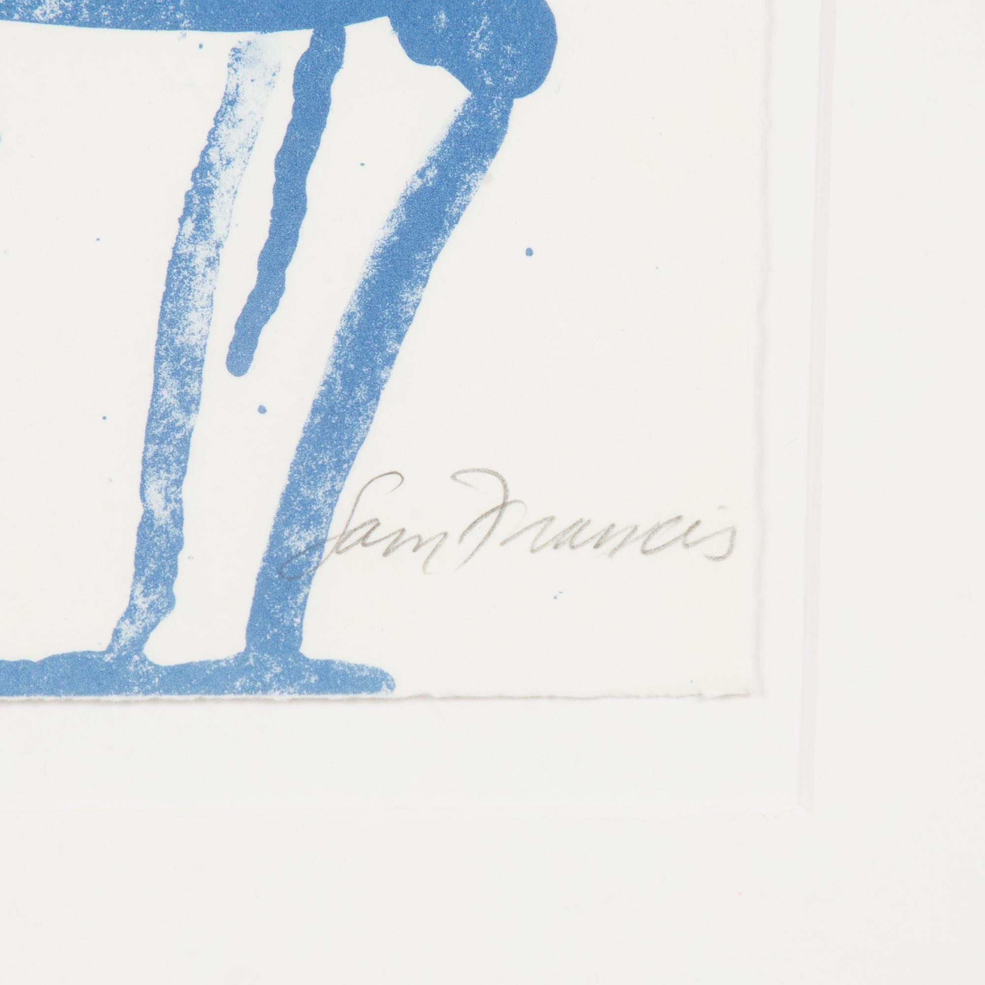 Sam Francis, Untitled (SF-351) ur Papierski Portfolio.