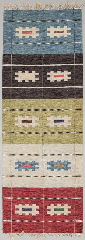 GALLERIMATTA, rölakan. 1900-talets mitt. Ca 249 x 88 cm.