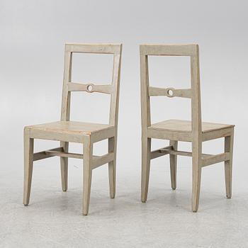 Chairs, 6 pcs, early 20th century.