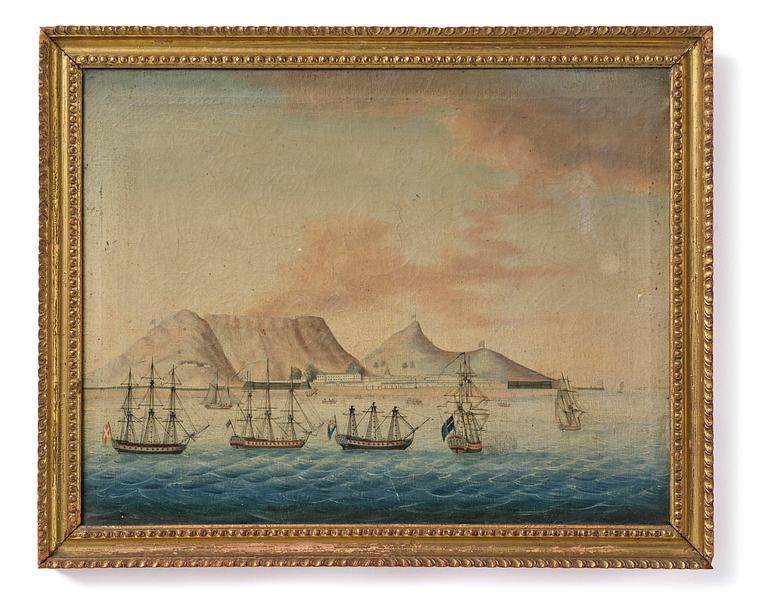 "Table Mountain", Kina, omkring 1800.