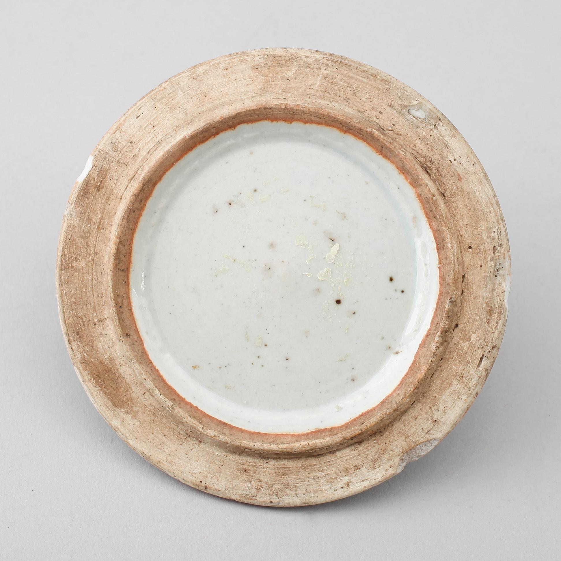 LOCKURNA, porslin, Kina, sannolikt 1800-tal.