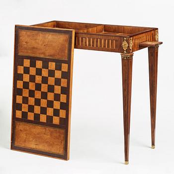 SPELBORD, Stockholmsarbete 1700-talets slut, Gustavianskt.